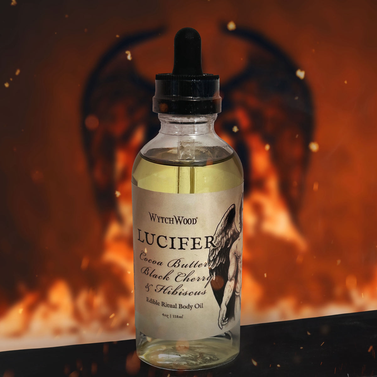 WytchWood&#39;s Lucifer Edible Ritual Body Oil