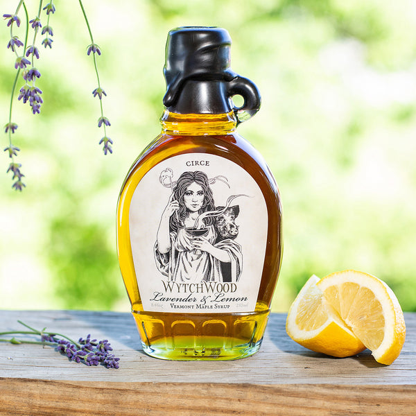 Circe: Lavender & Lemon Infused Maple Syrup - WytchWood