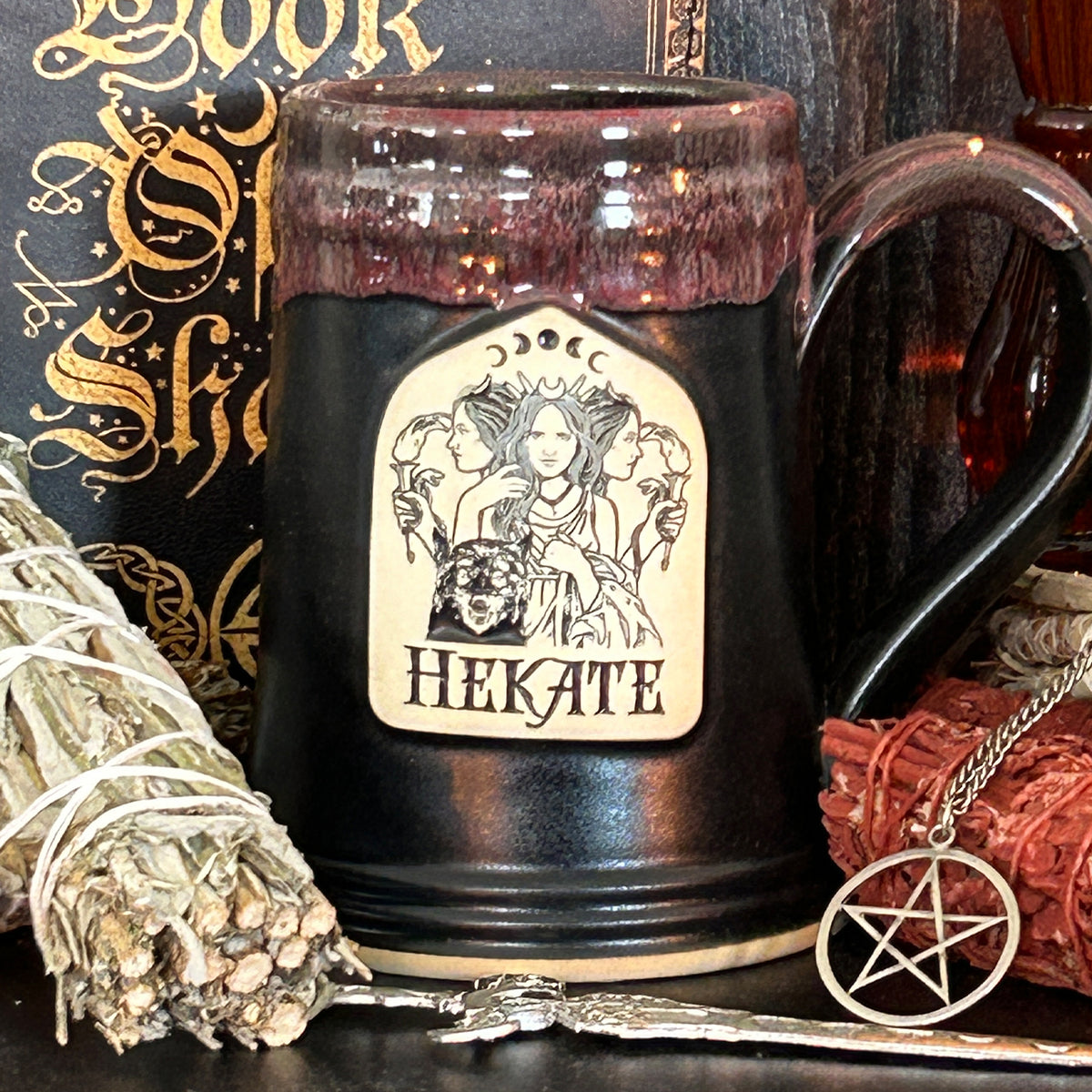 Hekate 16oz Handmade Stoneware Coffee Mug