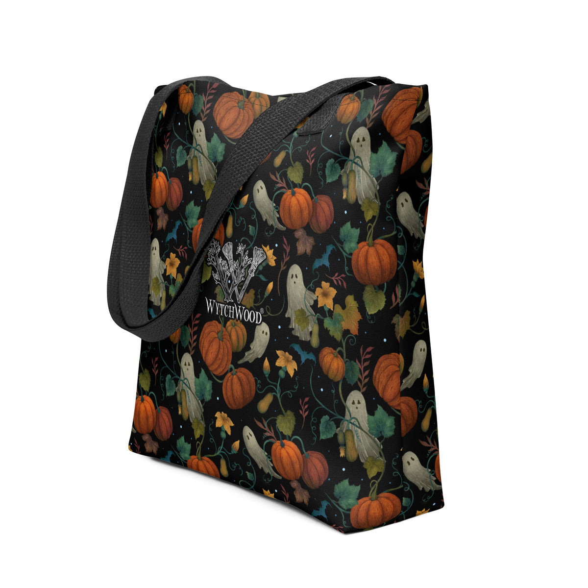 Pumpkin Ghosty Tote Bag