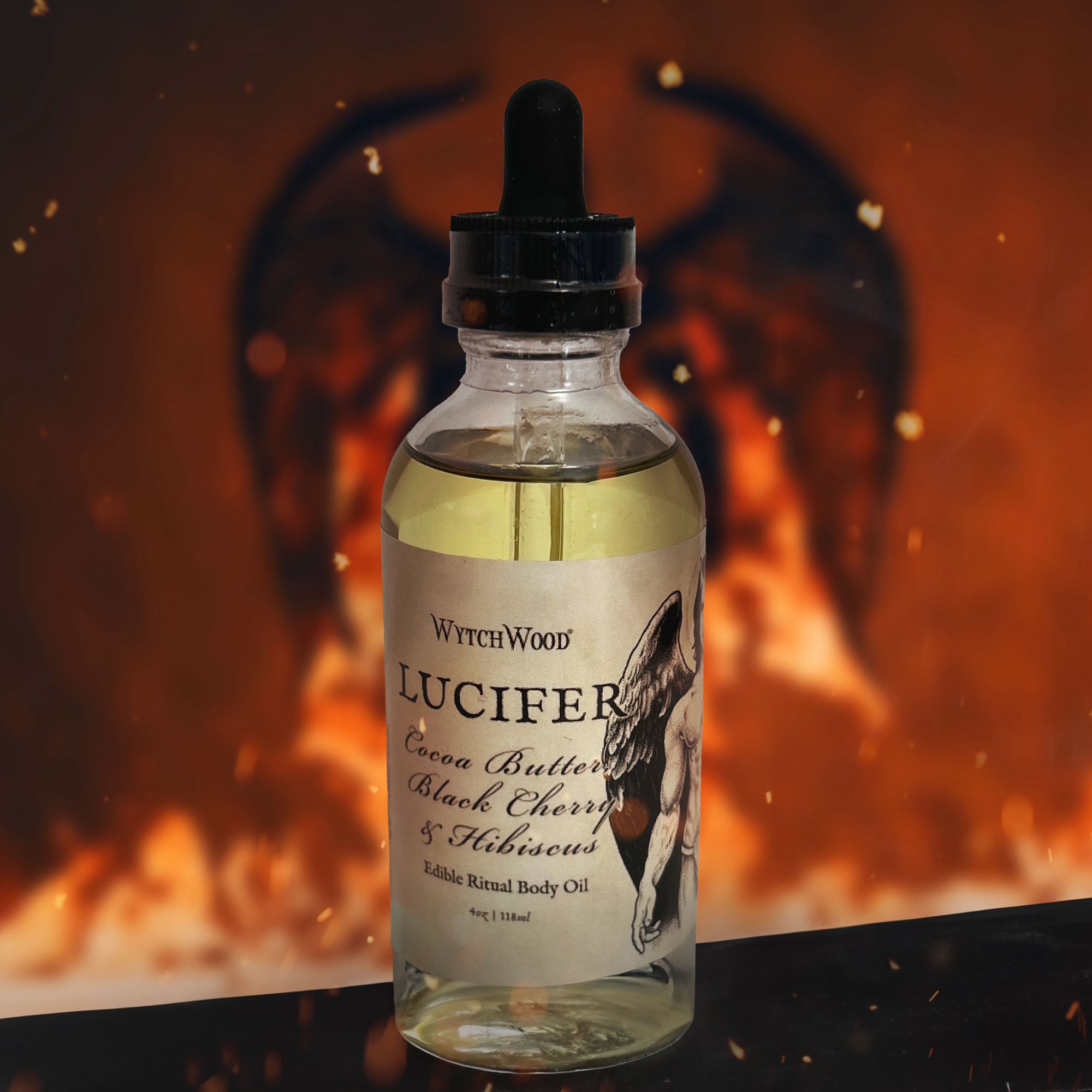 WytchWood's Lucifer Edible Ritual Body Oil