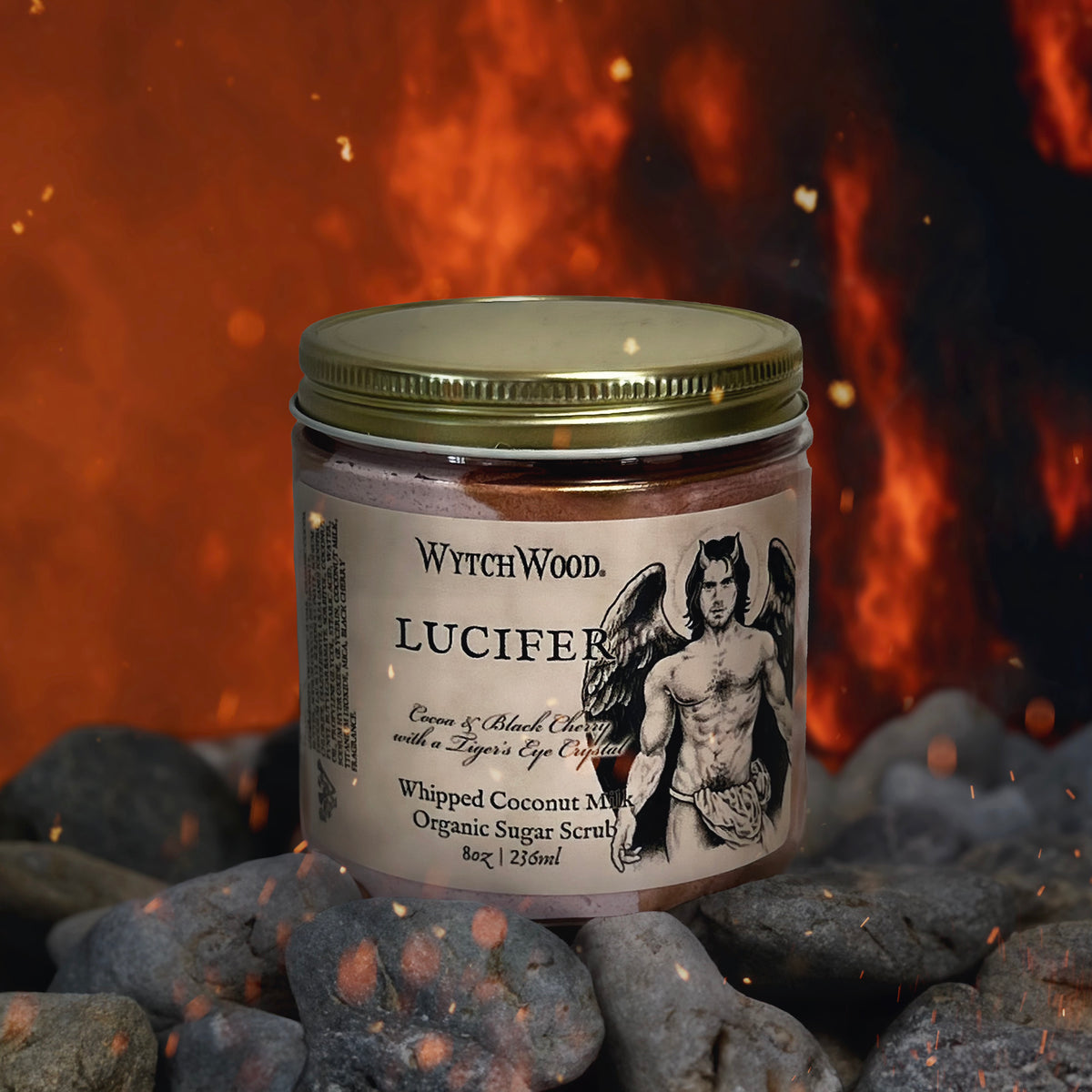 WytchWood&#39;s Lucifer Organic Sugar Scrub