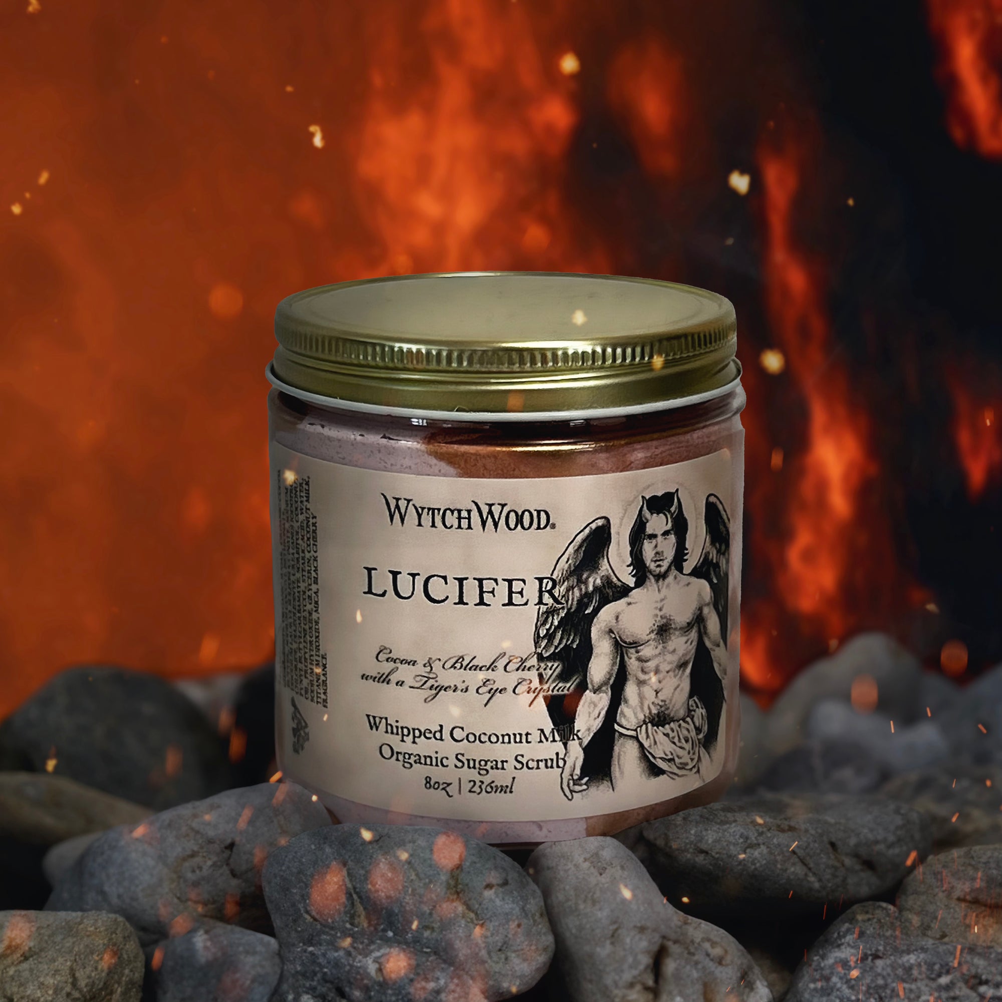 WytchWood's Lucifer Organic Sugar Scrub