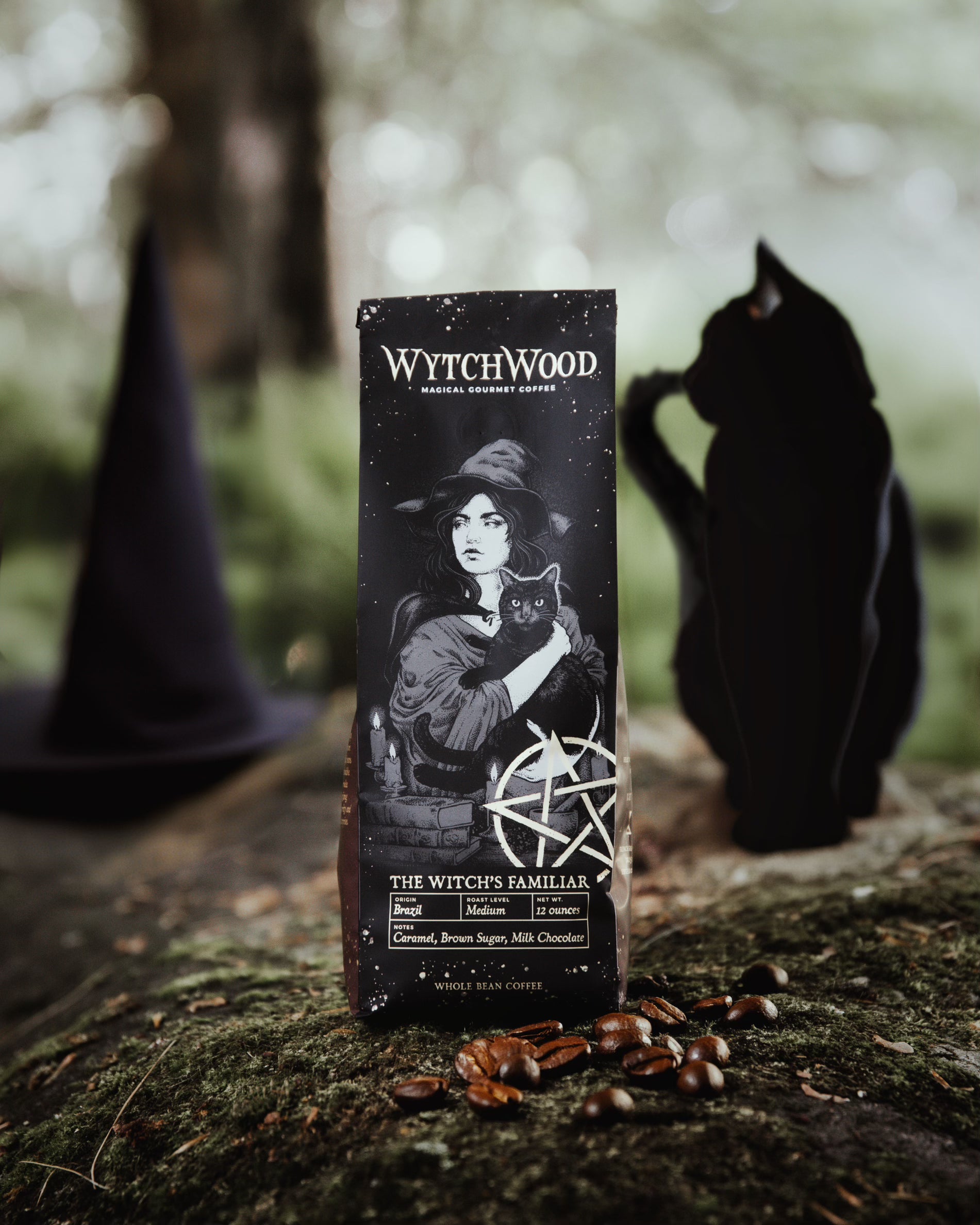 The Witch's Familiar Medium Roast Gourmet Coffee