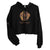 Trick or Treat Halloween Crop Hoodie