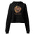 Trick or Treat Halloween Crop Hoodie