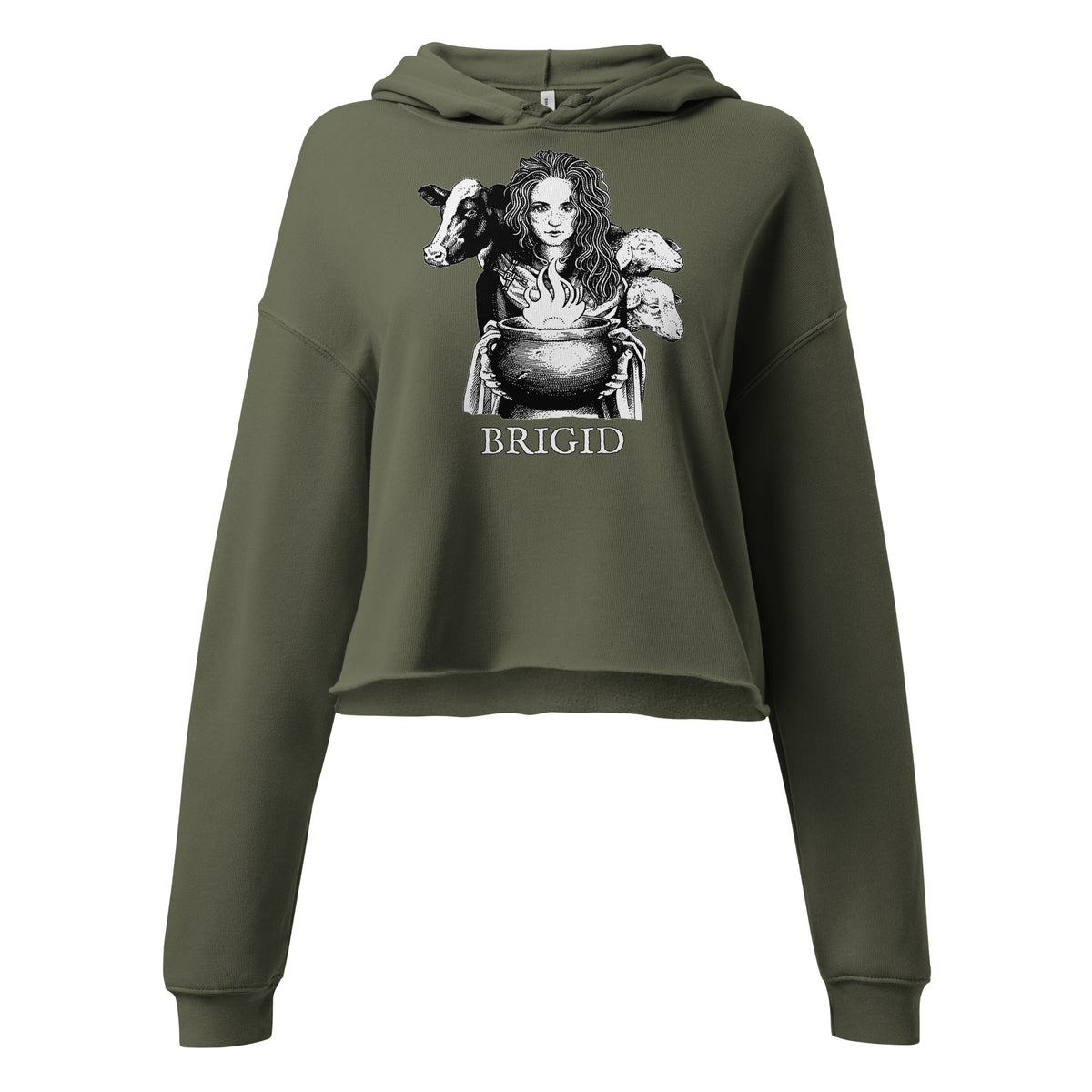 Brigid Crop Hoodie