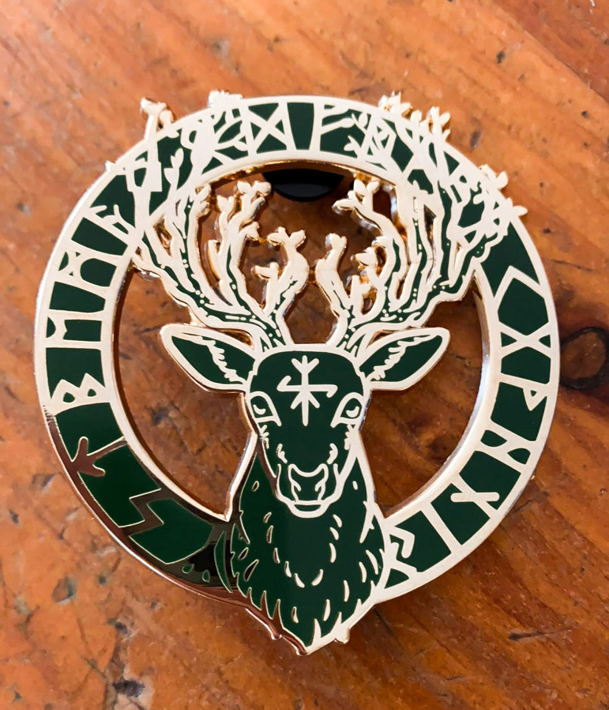 WytchWood Animal Spirit Totem Enamel Pin - Hart (Deer)