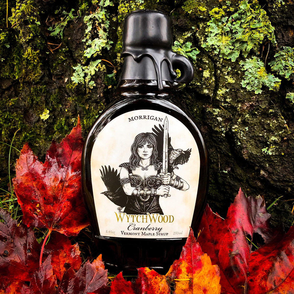 Morrigan Cranberry Infused Pure Vermont Maple Syrup